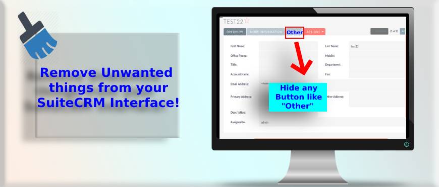 Hide Unwanted things from your SuiteCRM Interface!