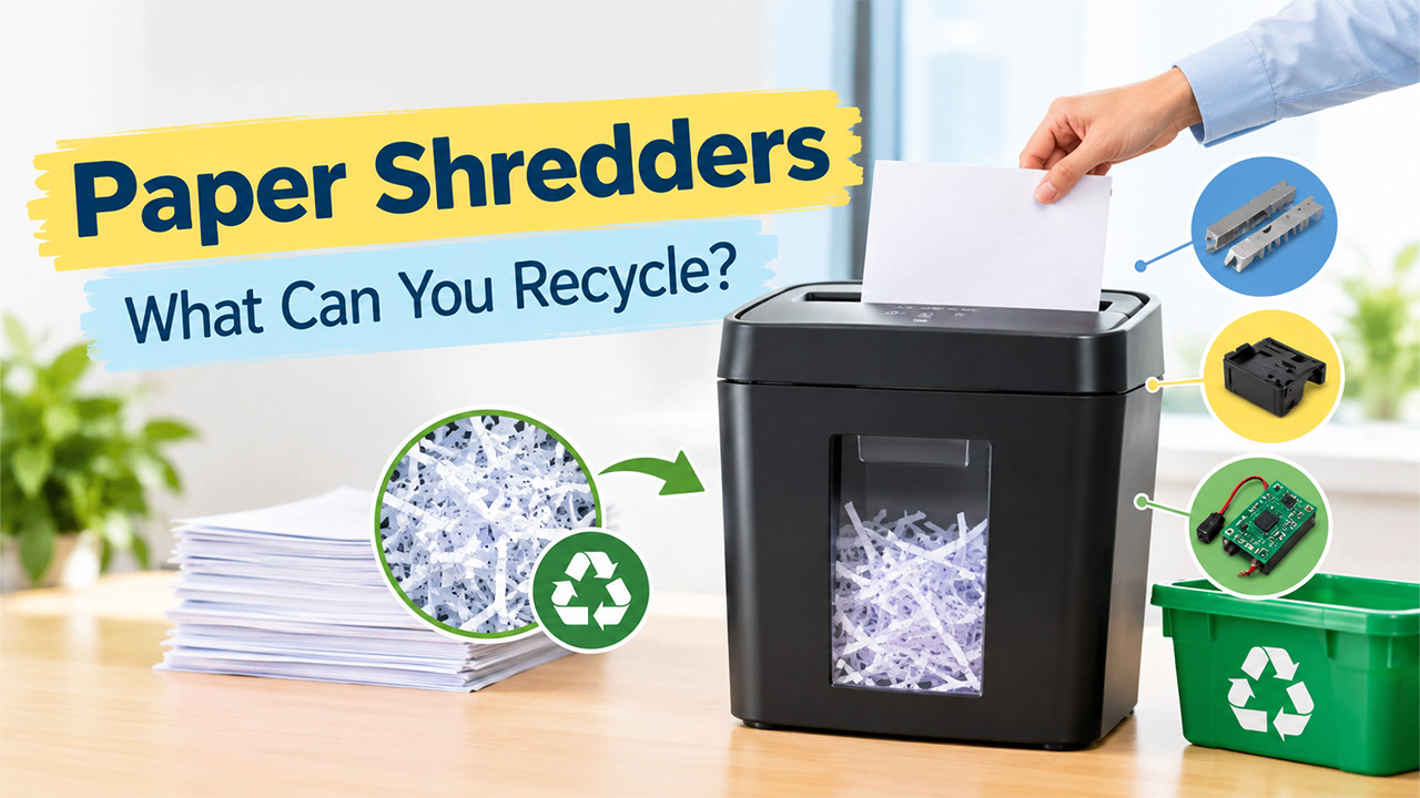 Are Paper Shredders Recyclable