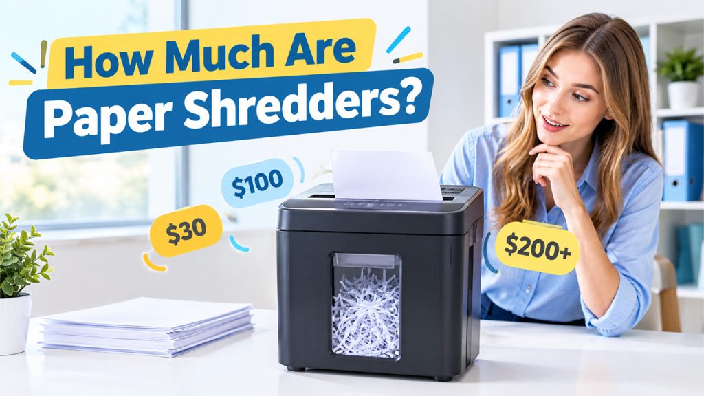 How Much Are Paper Shredders
