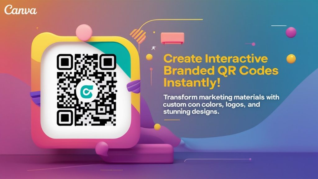 Canva QR Code Generator - Create Branded and Interactive QR Codes