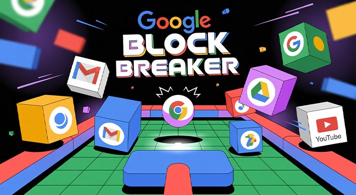Google Block Breaker