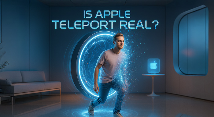 Is Apple Teleport Real? From Quantum Theory to Reality
