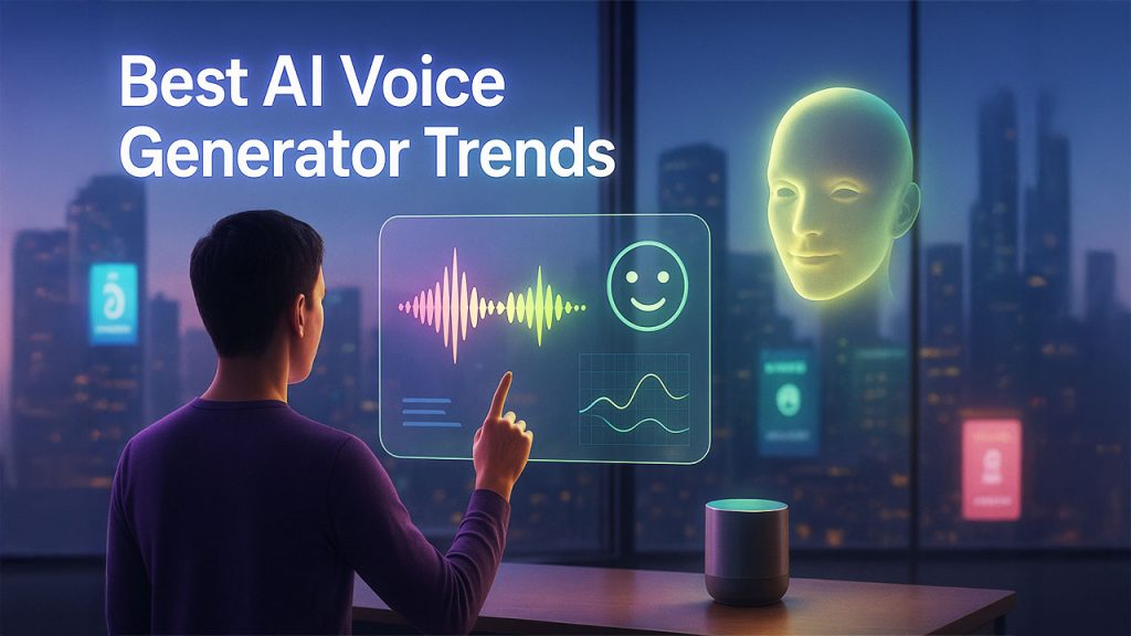 Best AI Voice Generator Trends That Will Shape