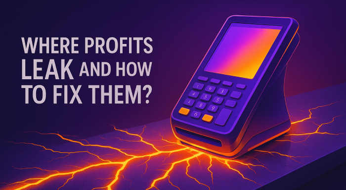 POS system showing profit leaks and solutions in repair shops