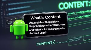 What Is Content://cz.mobilesoft.appblock.fileprovider/cache/blank.html, and What Is Its Importance in Android Logs?