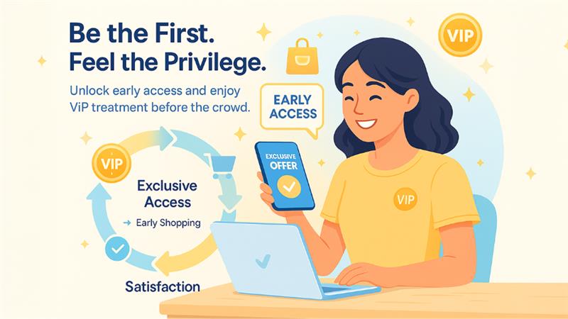 Exclusive Access and Early Sneak Peeks