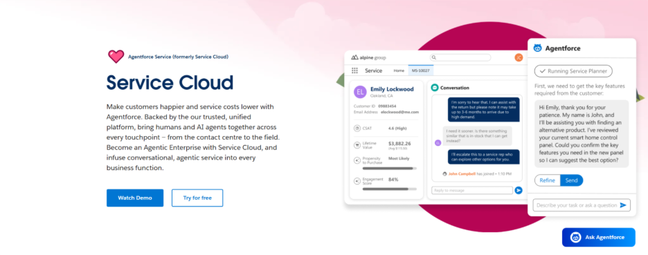 Salesforce Service Cloud