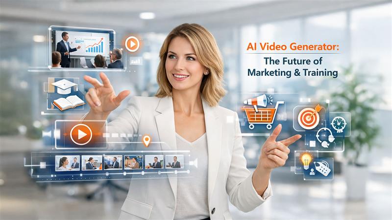 AI Video Generator: Reshaping the Core Methods of Marketing and Corporate Training