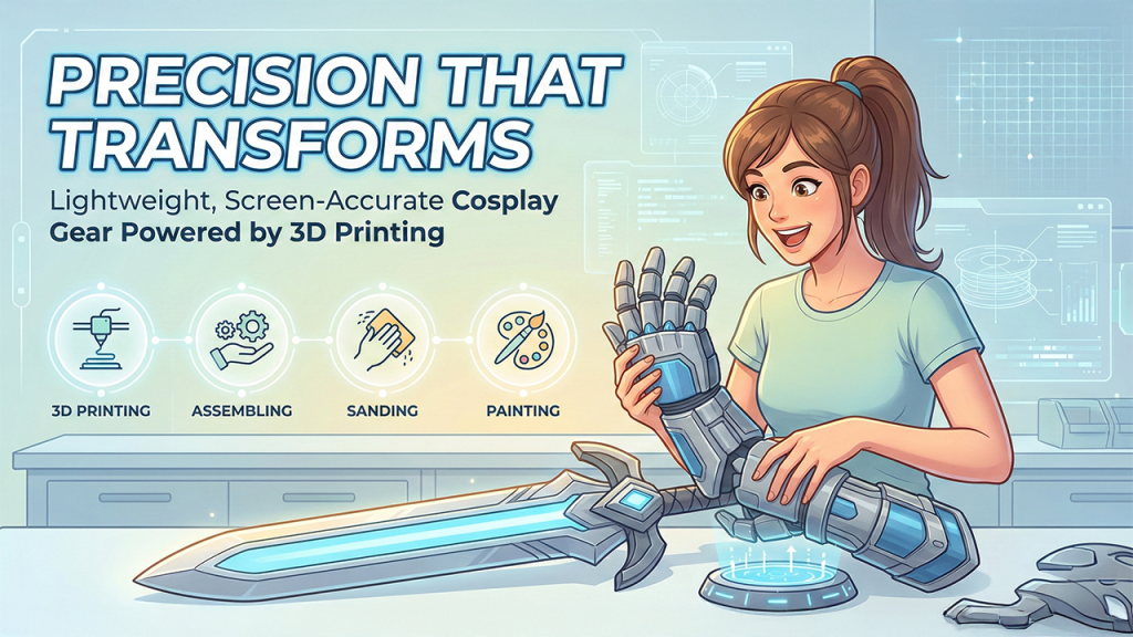 High-Precision Cosplay Props and Wearables