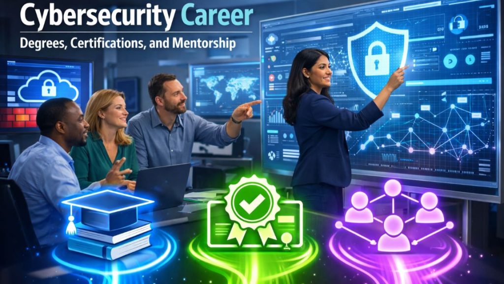 Choosing the Best Path to a Cybersecurity Career: Degrees, Certifications, and Mentorship