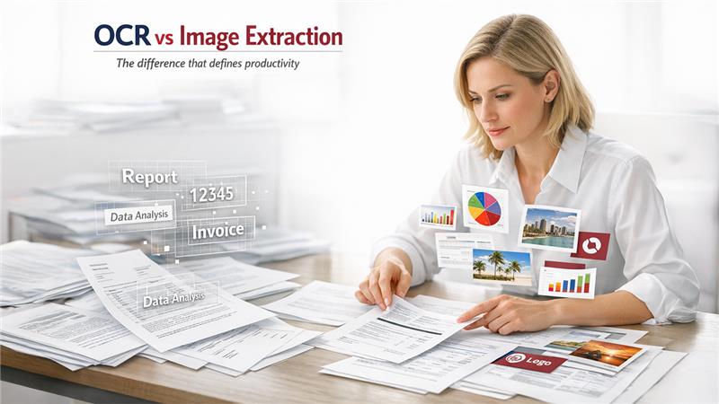 OCR vs Image Extraction: What's the Difference?