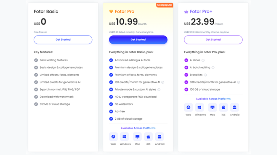 Pricing and Subscription Plans 