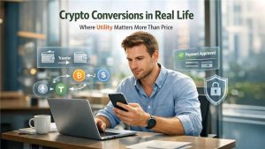 Crypto in the Real World: Why People Convert Coins, Not Just Buy Them