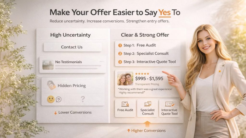 Make Your Offer Easier to Say Yes To