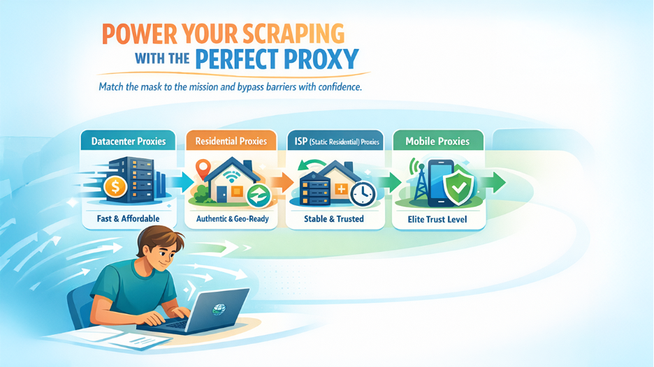 Match the proxy type to the work you do
