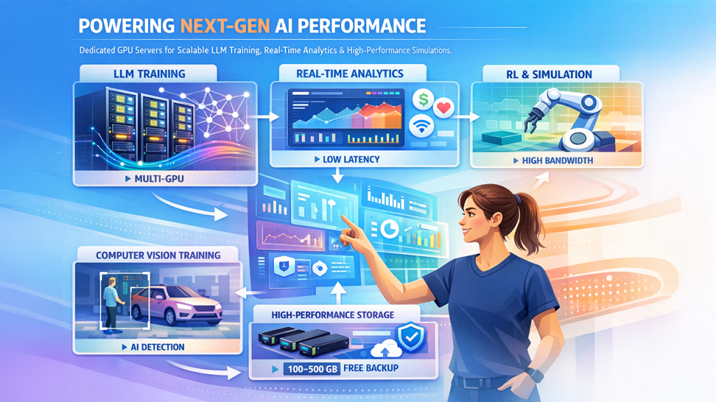 Key Use Cases for AI Dedicated Servers