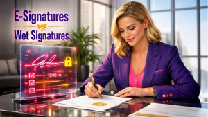 E-Signatures vs. Traditional Signatures