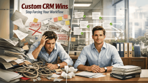 Custom CRM Development: Solving the Problems Off-the-Shelf Tools Leave Behind