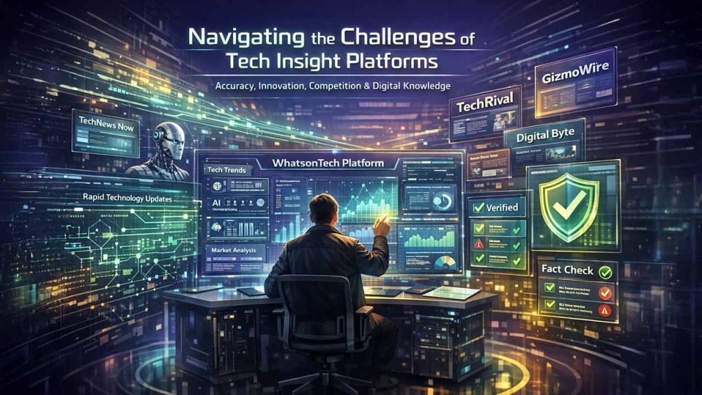 Challenges Faced by Technology Platforms Like WhatsonTech