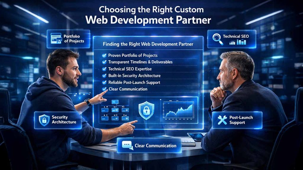 Essentials When Choosing a Custom Web Development Partner