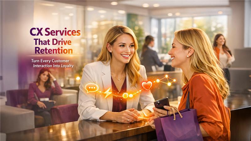 CX services improving customer support through automation and personalization