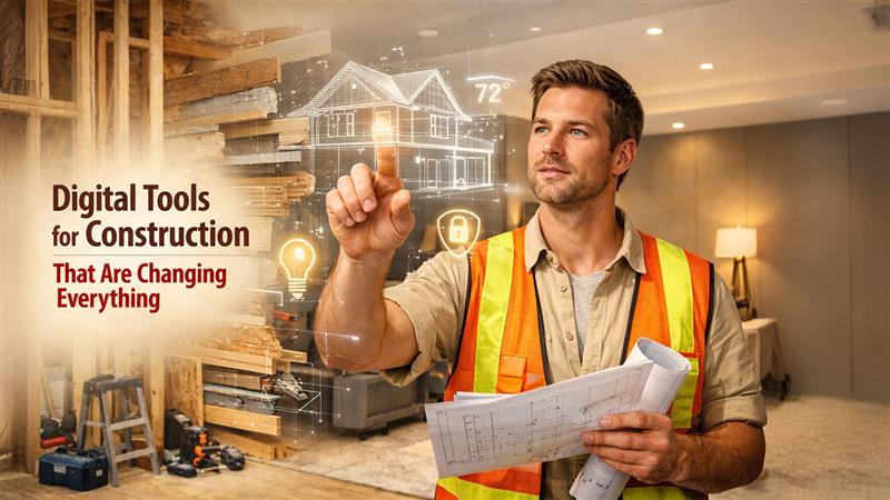 Digital Tools That Are Changing Construction and Home Renovation