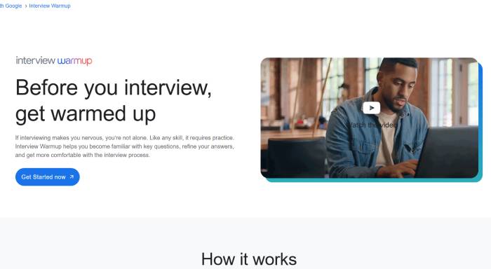 Interview Warmup (Google)