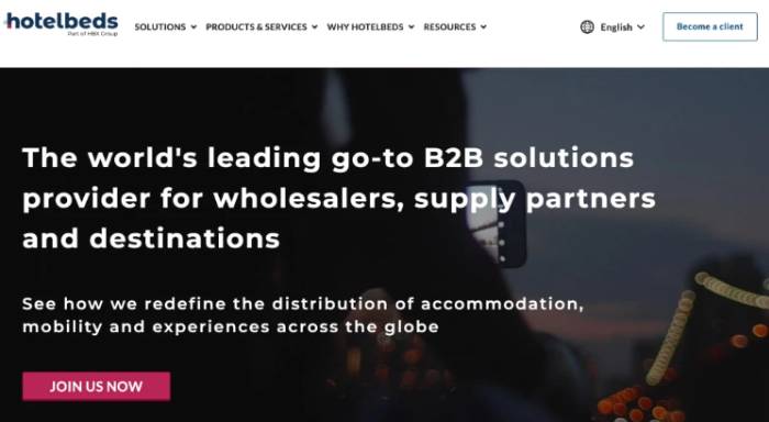 Hotelbeds B2B travel booking platforms connecting hotels and agencies