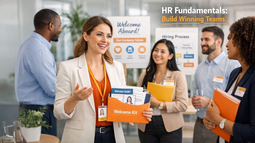 HR Fundamentals course by InternGrad covering recruitment, onboarding, and HR leadership skills