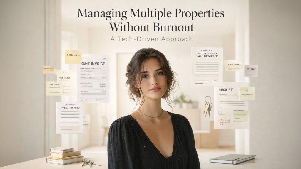 Managing Multiple Properties Without Burnout: A Tech-Driven Approach