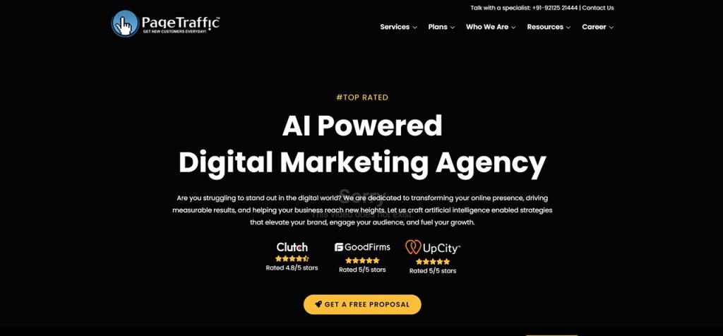 PageTraffic outreach link-building company offering ethical SEO and white-hat backlink strategies