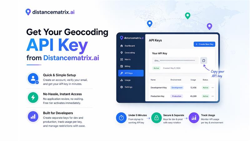 Geocoding API Key: How to Get One and Use It Correctly in 2026 