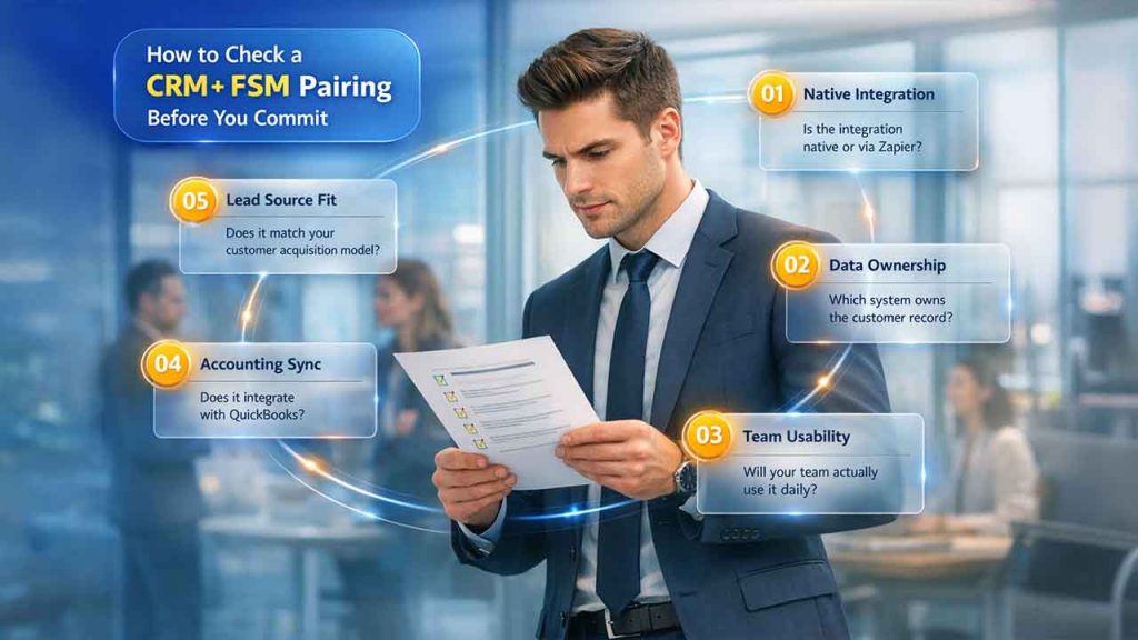 How to Check Any CRM + FSM Pairing Before You Commit  