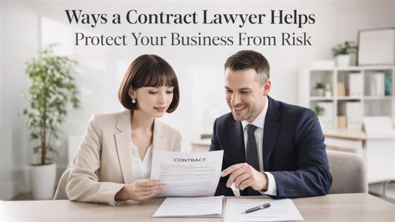 5 Ways Business Contract Lawyer Helps Protect Your Business from Risk