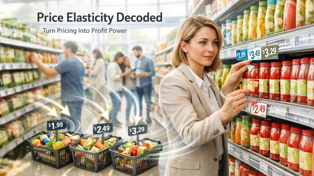 How to measure retail price elasticity using formula and data analysis for pricing decisions