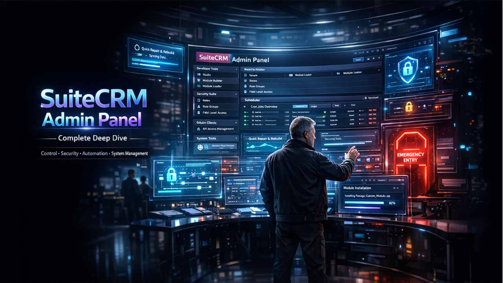 Day-10: SuiteCRM Admin Panel — Complete Deep Dive
