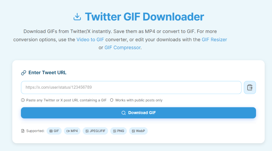 Twitter GIF Downloader