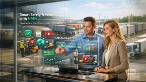 LMS Platform used by transport companies for safety training and compliance