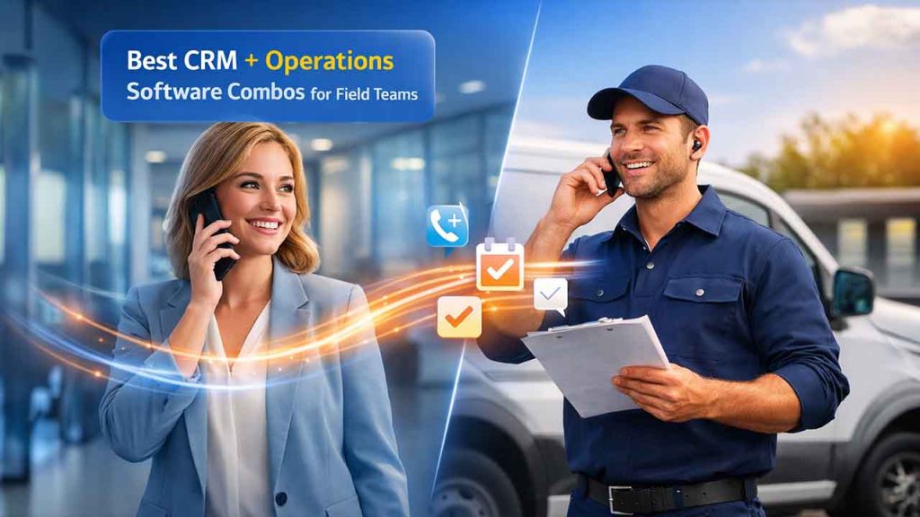 Best CRM and Operations Software Combos for Field Service Teams