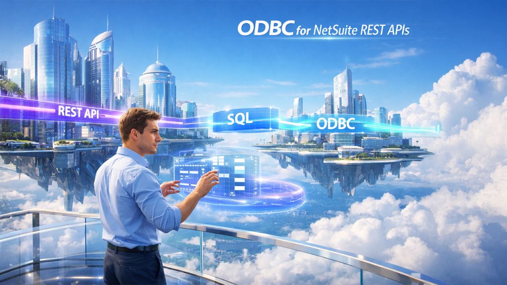 Progress DataDirect Autonomous REST Connector for NetSuite ODBC driver enabling REST API integration and custom data workflows