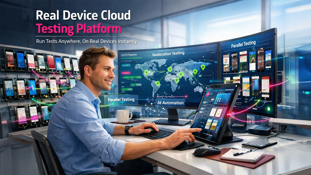TestGrid mobile app testing platform on real device cloud for Android and iOS testing