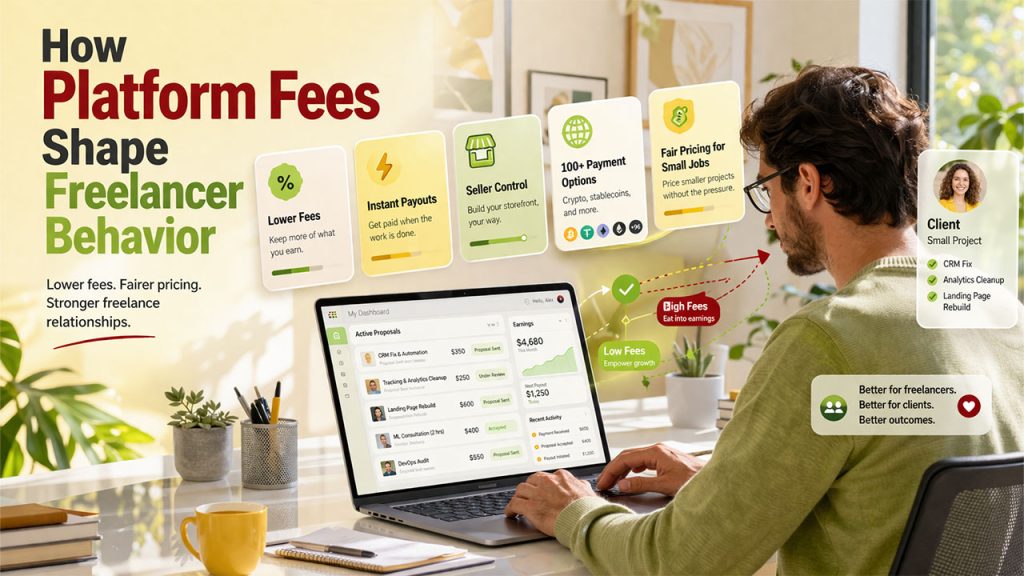 Upwork alternative with low fees changing freelancer pricing and client behavior