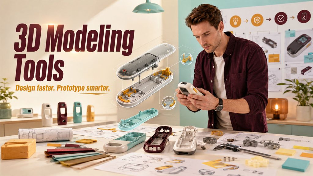 Five Ways 3D Modeling Tools Improve Early Stage Product Design Workflows