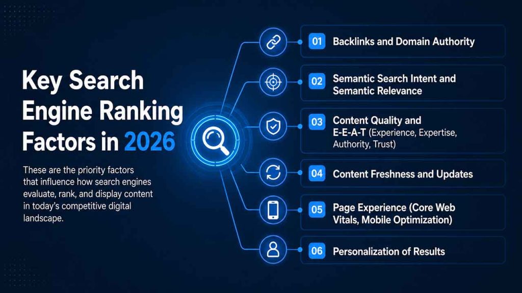 Key Search Engine Ranking Factors