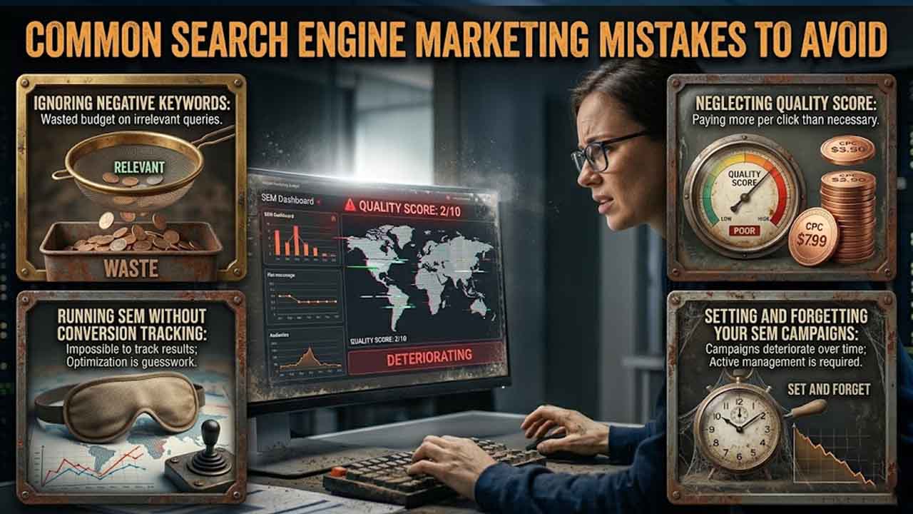 Common Search Engine Marketing Mistakes to Avoid