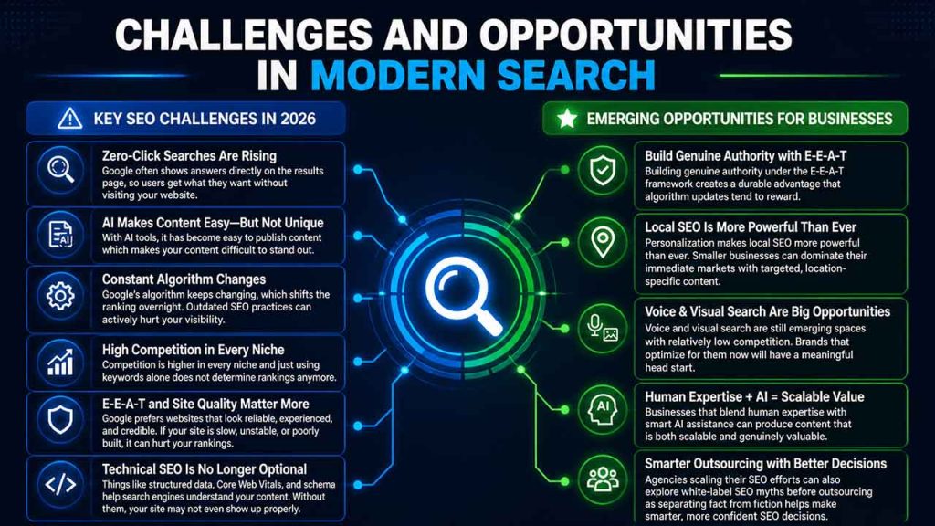 Challenges and Opportunities in Modern Search