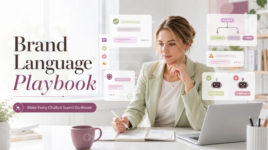 What a brand language playbook does for every chatbot