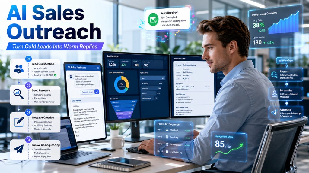 How Do Sales Teams Use AI to Research Leads and Personalize Outreach More Effectively?