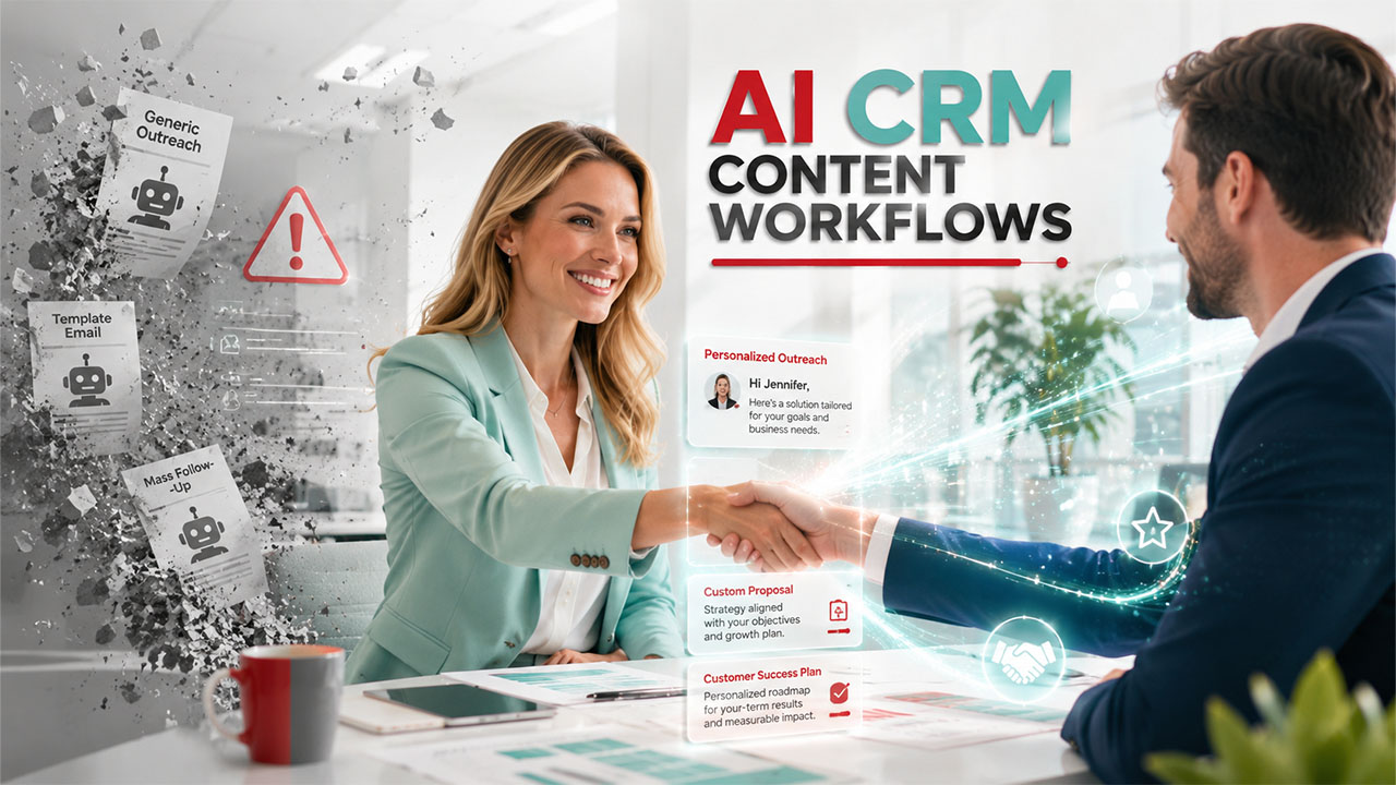 AI writing tools helping CRM teams automate emails, sales content, and customer communication workflows
