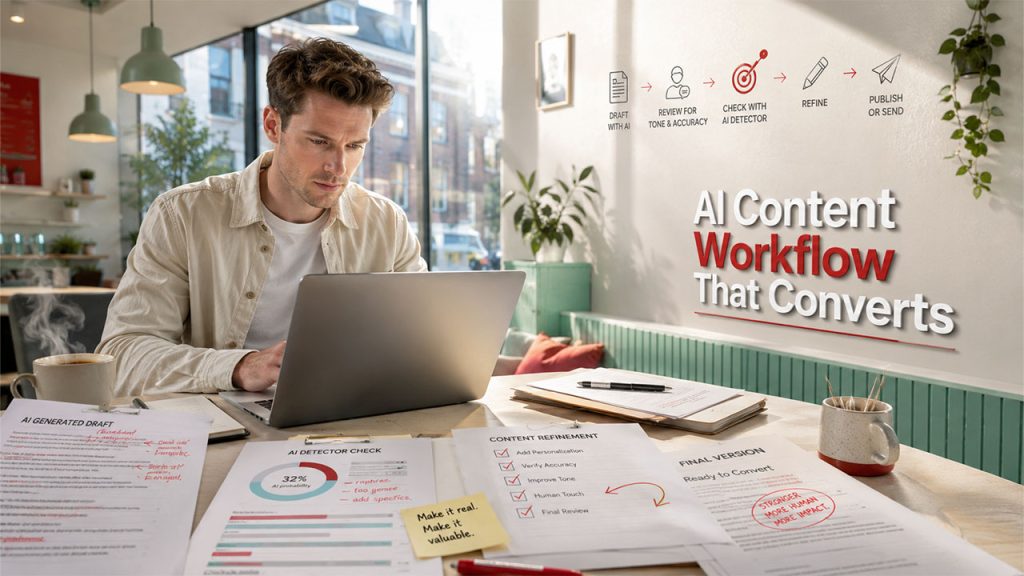 Building a smarter AI content workflow in 2026 with automation, content review, and CRM communication tools